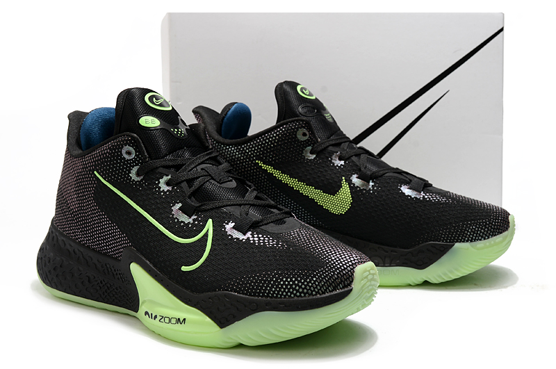 Nike Zoom 2020 World Cup Basketball Shoes Black Green